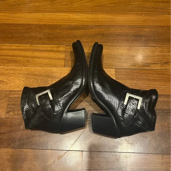 Authentic Freelance Black Leather pointed toe boots Size 36/6 mint condition - Picture 15 of 15